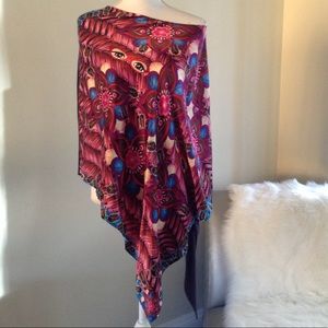 Custo Barcelona Silk Poncho